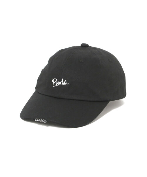 こども ビームス（コドモビームス）の「THE PARK SHOP / Light Low Cap 21（キャップ・キッズ・ブラック/ホワイト・ONE SIZE）」の2枚目の写真