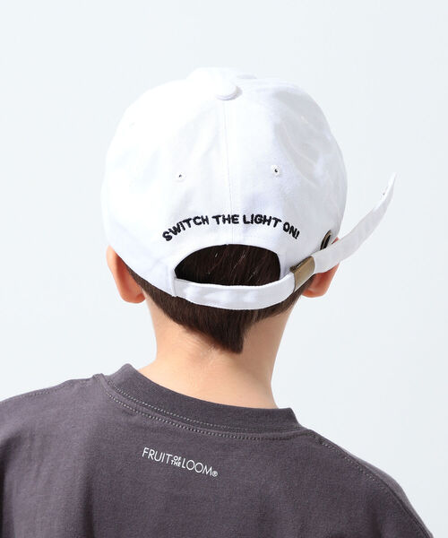 こども ビームス（コドモビームス）の「THE PARK SHOP / Light Low Cap 21（キャップ・キッズ・ブラック/ホワイト・ONE SIZE）」の3枚目の写真