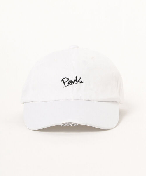 こども ビームス（コドモビームス）の「THE PARK SHOP / Light Low Cap 21（キャップ・キッズ・ブラック/ホワイト・ONE SIZE）」の11枚目の写真