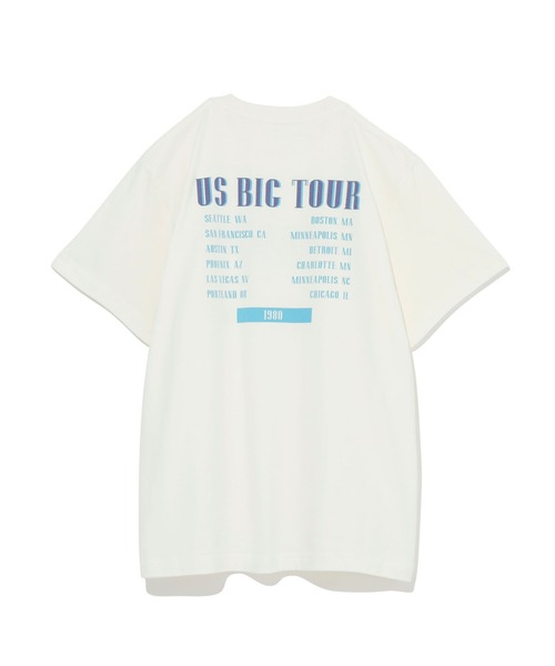 MAIN ATTRACTION（メインアトラクション）の「【MAIN ATTRACTION】 Original BAND Tour TEE（Tシャツ/カットソー・メンズ・ホワイト/ブラック・MEDIUM/LARGE/X-LARGE）」の4枚目の写真