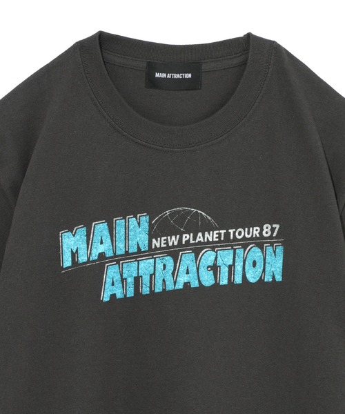 MAIN ATTRACTION（メインアトラクション）の「【MAIN ATTRACTION】 Original BAND Tour TEE（Tシャツ/カットソー・メンズ・ホワイト/ブラック・MEDIUM/LARGE/X-LARGE）」の13枚目の写真