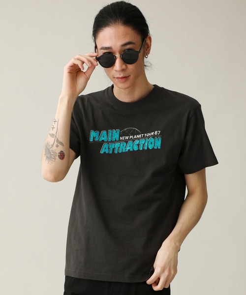 MAIN ATTRACTION（メインアトラクション）の「【MAIN ATTRACTION】 Original BAND Tour TEE（Tシャツ/カットソー・メンズ・ホワイト/ブラック・MEDIUM/LARGE/X-LARGE）」の17枚目の写真