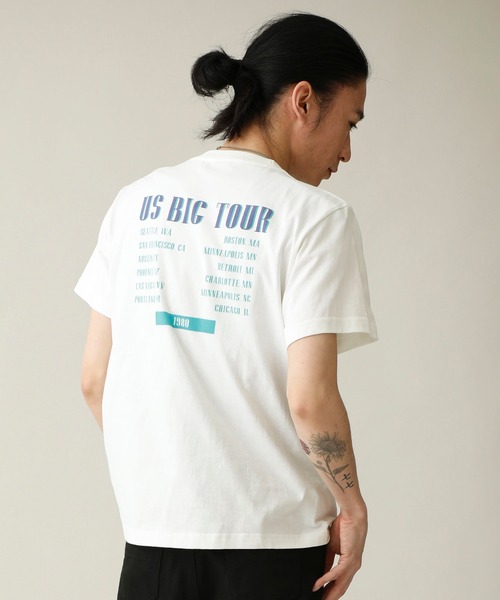 MAIN ATTRACTION（メインアトラクション）の「【MAIN ATTRACTION】 Original BAND Tour TEE（Tシャツ/カットソー・メンズ・ホワイト/ブラック・MEDIUM/LARGE/X-LARGE）」の16枚目の写真