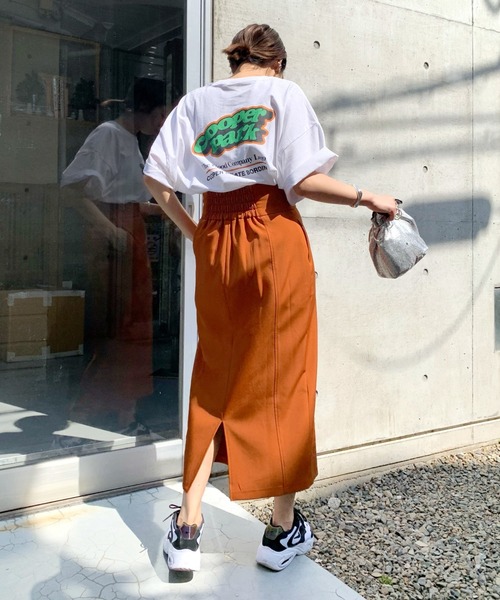 WHO'S WHO gallery(フーズフーギャラリー)の「COOPERPARK BIG TEE(Tシャツ/カットソー・メンズ・ホワイト/アッシュグレー/ブラック/ネイビー/グリーン・FREE)」の18枚目の写真