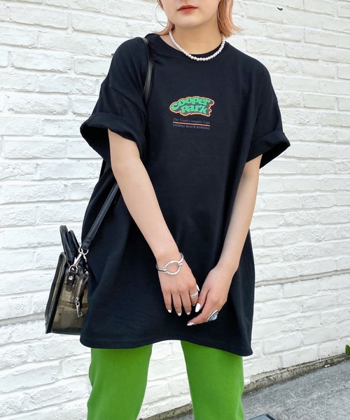 WHO'S WHO gallery(フーズフーギャラリー)の「COOPERPARK BIG TEE(Tシャツ/カットソー・メンズ・ホワイト/アッシュグレー/ブラック/ネイビー/グリーン・FREE)」の22枚目の写真
