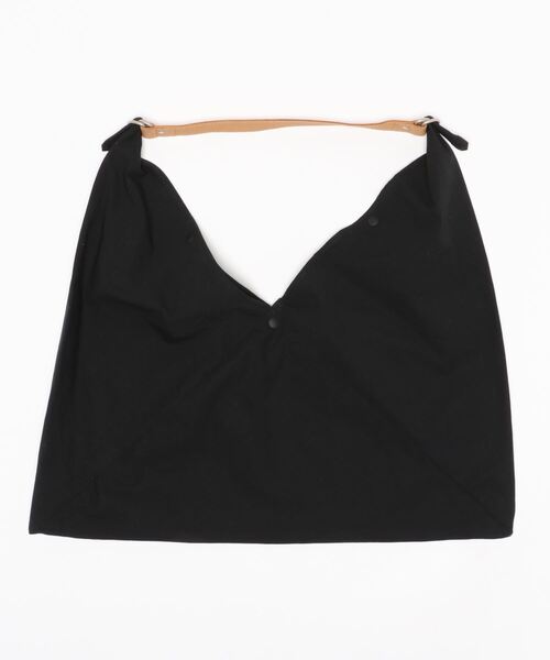 SLOW(スロウ)の「【SLOW/スロウ】wrap bag M/ショッパーショルダートートバッグ(トートバッグ・メンズ・カーキ/ブラック/ベージュ・FREE)」の8枚目の写真