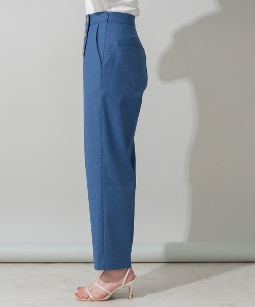 EUCLAID（エウクレイド）の「オックスストレッチマリンパンツ（その他パンツ・レディース・ネイビー/ブラウン/オフホワイト/ブルー・40/38/36）」の15枚目の写真