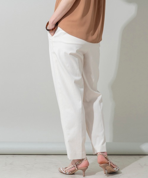 EUCLAID（エウクレイド）の「オックスストレッチマリンパンツ（その他パンツ・レディース・ネイビー/ブラウン/オフホワイト/ブルー・40/38/36）」の10枚目の写真