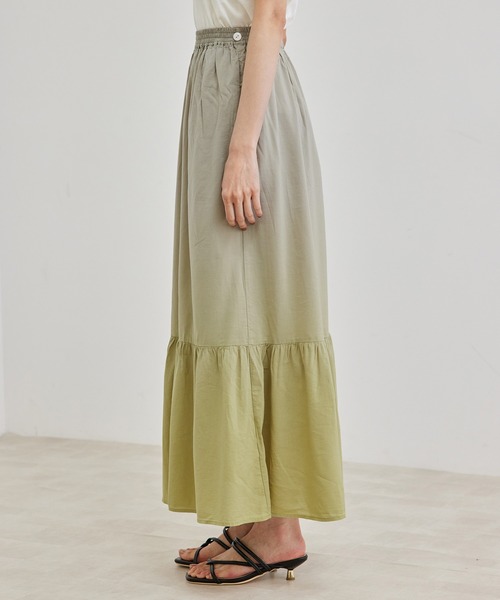 ROPE' PICNIC（ロペピクニック）の「【マルチWAY】【リンクコーデ】グラデーションスカート（スカート・レディース・ライトグレー/パープル系その他・38）」の20枚目の写真