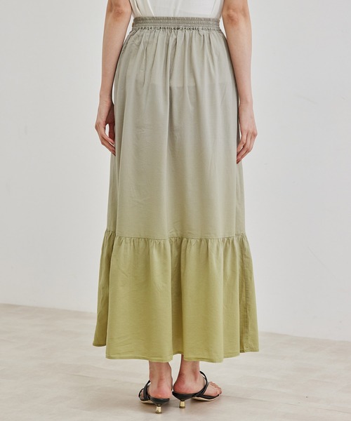 ROPE' PICNIC（ロペピクニック）の「【マルチWAY】【リンクコーデ】グラデーションスカート（スカート・レディース・ライトグレー/パープル系その他・38）」の19枚目の写真