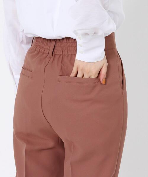 coen by SIZU（コーエンバイシズ）の「coen by SIZU カラーフレアパンツ（スラックス・レディース・ピンク/ベージュ/ライム・LARGE/MEDIUM/SMALL）」の11枚目の写真