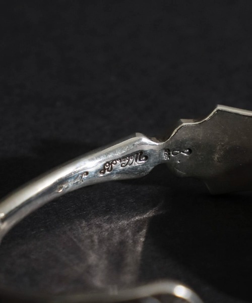 WAKAN SILVER SMITH（ワカンシルバースミス）の「【WAKANSILVERSMITH】Cutlery Butter Knife Bangle（バングル/リストバンド・メンズ・シルバー・FREE）」の6枚目の写真