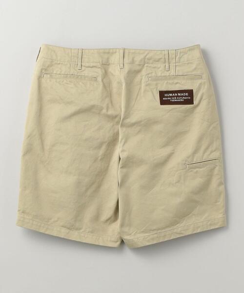 HUMAN MADE（ヒューマンメード）の「HUMAN MADE（ヒューマン メイド）EMB CHINO SHORTS■■■（その他パンツ・メンズ・ベージュ/グレー・LARGE/SMALL/MEDIUM）」の4枚目の写真
