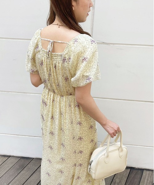 apres jour clair（アプレジュールクレア）の「【apres jour clair】アソート袖パフワンピース【ZOZOTOWN限定アイテム】（ワンピース・レディース・イエロー系その他/オフホワイト/その他/ブルー系その他・X-LARGE/SMALL/MEDIUM）」の4枚目の写真