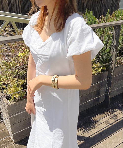 apres jour clair（アプレジュールクレア）の「【apres jour clair】アソート袖パフワンピース【ZOZOTOWN限定アイテム】（ワンピース・レディース・イエロー系その他/オフホワイト/その他/ブルー系その他・X-LARGE/SMALL/MEDIUM）」の20枚目の写真