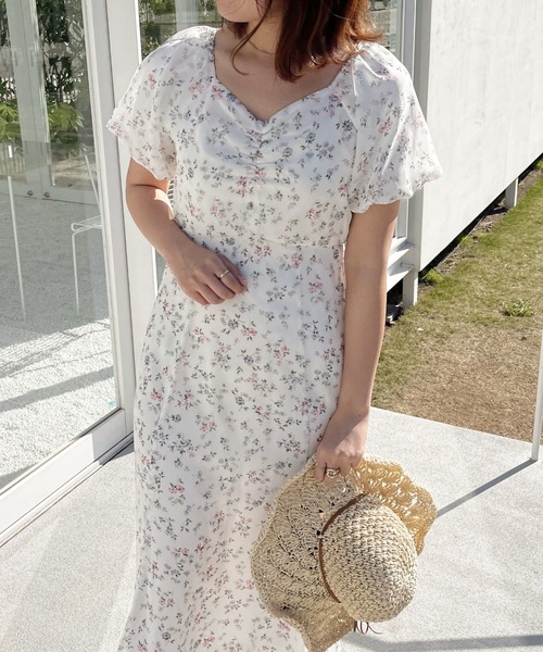 apres jour clair（アプレジュールクレア）の「【apres jour clair】アソート袖パフワンピース【ZOZOTOWN限定アイテム】（ワンピース・レディース・イエロー系その他/オフホワイト/その他/ブルー系その他・X-LARGE/SMALL/MEDIUM）」の6枚目の写真