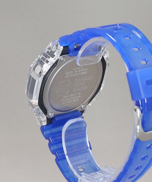 G-SHOCK（ジーショック）の「HIDDEN COAST / カーボンコアガード / GA-2100HC-2AJF（アナログ腕時計・メンズ・クリアブルー・FREE）」の9枚目の写真