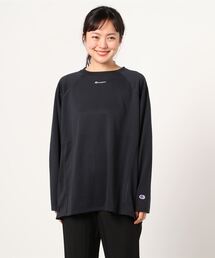 Champion（チャンピオン）の「【Champion/チャンピオン】レディース ブラックエディション ロングスリーブTシャツ（Tシャツ/カットソー）」