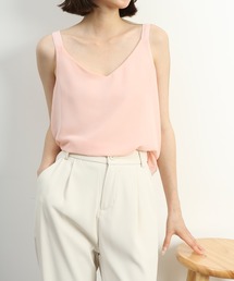 シフォンVネックキャミソール