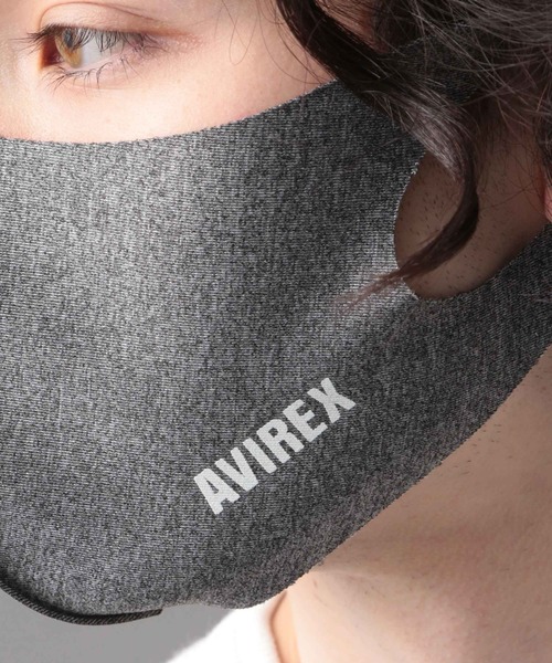 AVIREX（アヴィレックス）の「【直営店限定】アヴィレックス 2ピースマスク/2PIECE MASK/AVIREX（マスク・メンズ・ブラック/その他・SMALL/MEDIUM/LARGE）」の5枚目の写真
