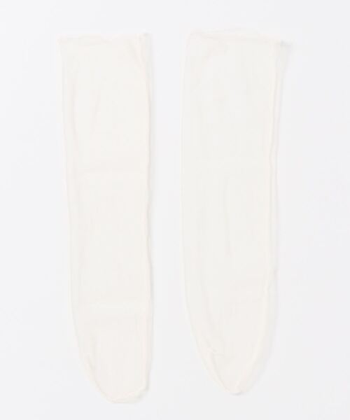 c.u.l（シーユーエル）の「【c.u.l】ミドル丈 シースルーチュールソックス cula197（ソックス/靴下・レディース・ネイビー/グレー/ライトブルー/ブラック/グリーン/パープル/ピンク/ホワイト/ライトベージュ・FREE）」の18枚目の写真