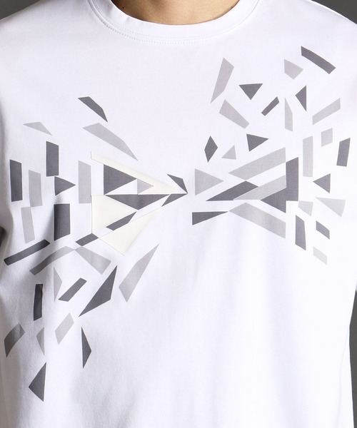 MONSIEUR NICOLE（ムッシュニコル）の「グラフィックプリントＴシャツ（Tシャツ/カットソー・メンズ・その他2/その他1/ブラック/ホワイト・LARGE/MEDIUM/X-LARGE）」の10枚目の写真