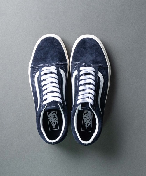 VANS（バンズ）の「【 VANS / ヴァンズ 】PIG SUEDE OLD SKOOL（スニーカー・メンズ・ベージュ/オレンジ/ネイビー・10/6/9h/7/7h/5h/8/8h/6h/9/5）」の22枚目の写真