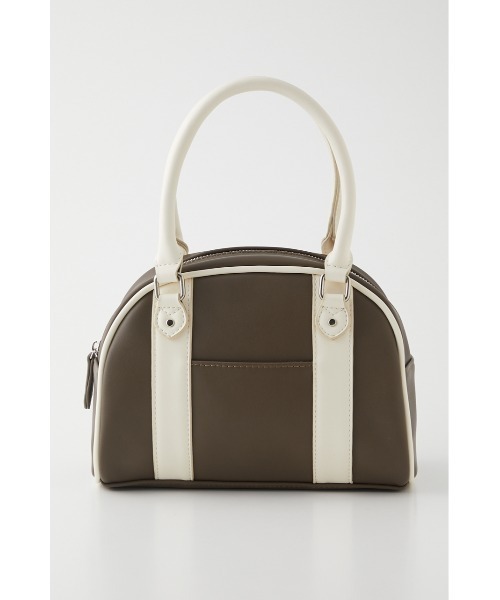 LAGUA GEM（ラグアジェム）の「MINI BOSTON BAG（ショルダーバッグ・レディース・ネイビー/ブラウン・FREE）」の2枚目の写真