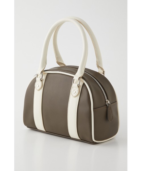 LAGUA GEM（ラグアジェム）の「MINI BOSTON BAG（ショルダーバッグ・レディース・ネイビー/ブラウン・FREE）」の4枚目の写真