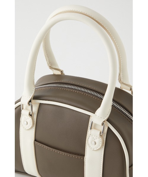 LAGUA GEM（ラグアジェム）の「MINI BOSTON BAG（ショルダーバッグ・レディース・ネイビー/ブラウン・FREE）」の7枚目の写真