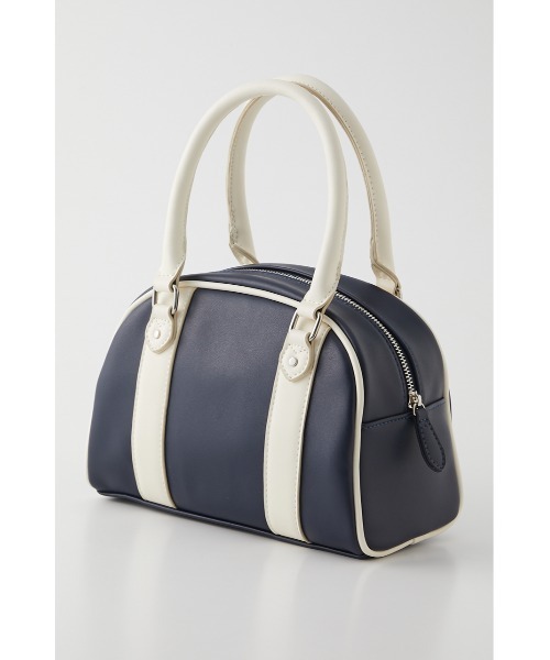 LAGUA GEM（ラグアジェム）の「MINI BOSTON BAG（ショルダーバッグ・レディース・ネイビー/ブラウン・FREE）」の11枚目の写真