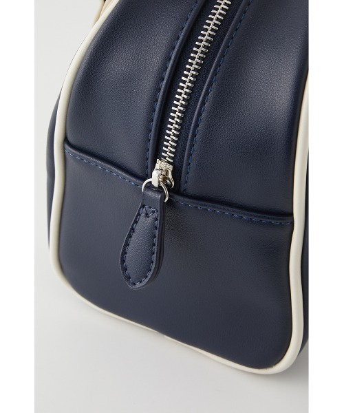 LAGUA GEM（ラグアジェム）の「MINI BOSTON BAG（ショルダーバッグ・レディース・ネイビー/ブラウン・FREE）」の13枚目の写真