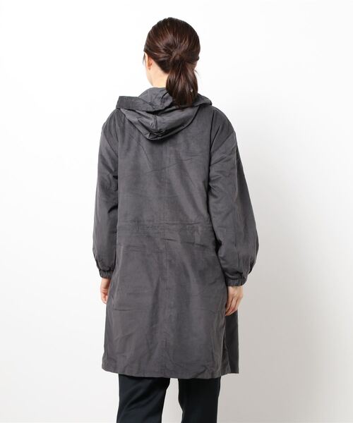 TN様　パーカー　コート RANAN（ラナン）の「コーデュロイモッズ風パーカーコート（モッズ