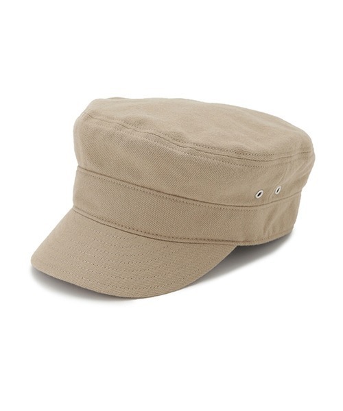 Mila Owen（ミラオーウェン）の「アイレットウール混キャスケット（キャスケット・レディース・ベージュ/グレー/モカ・FREE）」の5枚目の写真