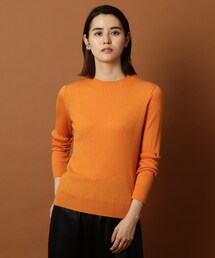 DRESSTERIOR | ワイドリブクルーネック(ニット/セーター)