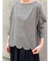 BEARDSLEY | スカラー刺繍ブラウス(シャツ/ブラウス)