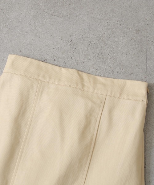 Chillfar（チルファー）の「デニムマーメイドロングスカート（デニムスカート・レディース・アイボリー/ブラック/ベージュ・FREE）」の5枚目の写真