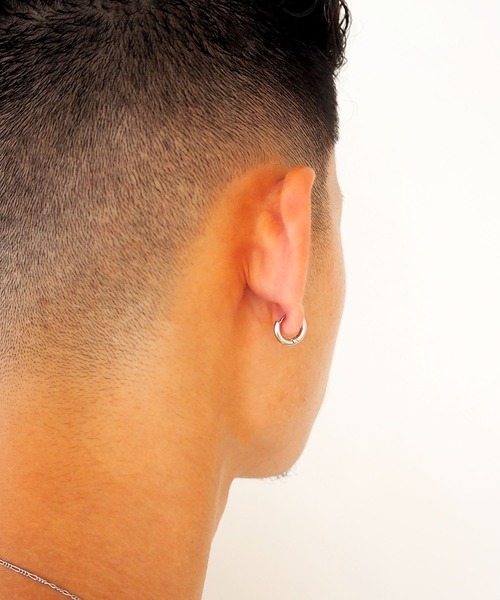 Diliraba（ディリラバ）の「【Diliraba】サージカルステンレス シルバー フープピアスセット 小（ピアス（両耳用）・レディース・シルバー・FREE）」の6枚目の写真