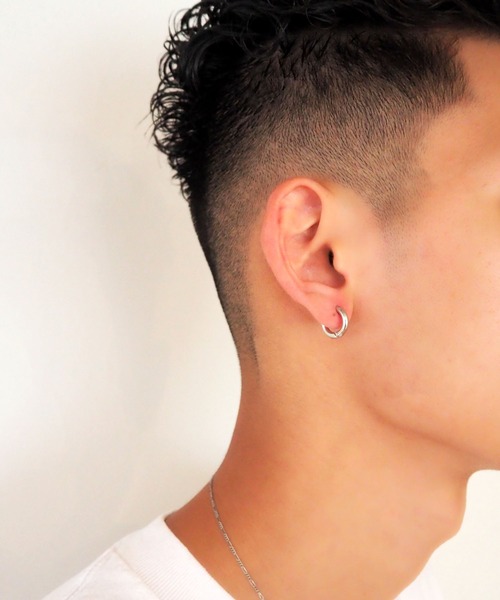 Diliraba（ディリラバ）の「【Diliraba】サージカルステンレス シルバー フープピアスセット 小（ピアス（両耳用）・レディース・シルバー・FREE）」の17枚目の写真