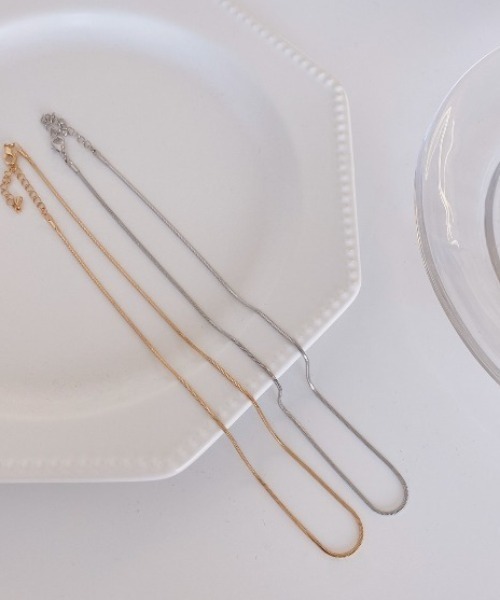 VANNIE U（ヴァニーユー）の「【si_ta】simple necklace（ネックレス・レディース・シルバー/ゴールド・FREE）」の13枚目の写真