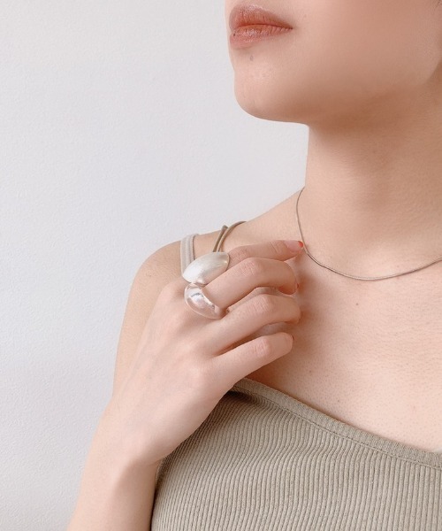 VANNIE U（ヴァニーユー）の「【si_ta】simple necklace（ネックレス・レディース・シルバー/ゴールド・FREE）」の6枚目の写真