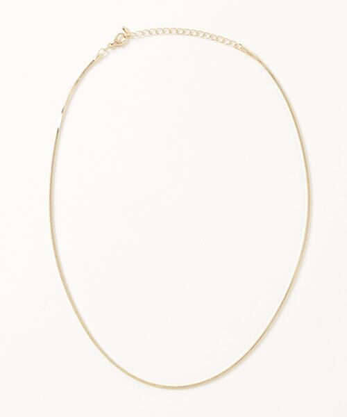 VANNIE U（ヴァニーユー）の「【si_ta】simple necklace（ネックレス・レディース・シルバー/ゴールド・FREE）」の7枚目の写真