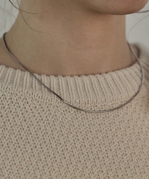 VANNIE U（ヴァニーユー）の「【si_ta】simple necklace（ネックレス・レディース・シルバー/ゴールド・FREE）」の14枚目の写真