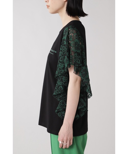 MAISON MAVERICK PRESENTS（メゾンマベリックプレゼンツ）の「(MAISON MAVERICK PRESENTS)Tシャツ（Tシャツ/カットソー・レディース・ブラック・FREE）」の7枚目の写真