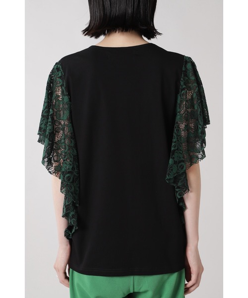 MAISON MAVERICK PRESENTS（メゾンマベリックプレゼンツ）の「(MAISON MAVERICK PRESENTS)Tシャツ（Tシャツ/カットソー・レディース・ブラック・FREE）」の8枚目の写真