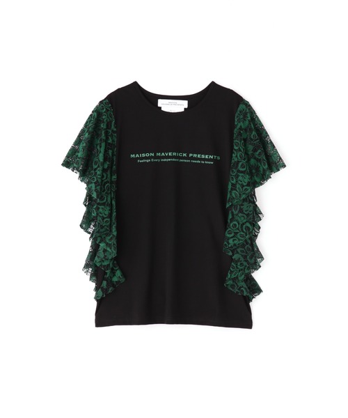 MAISON MAVERICK PRESENTS（メゾンマベリックプレゼンツ）の「(MAISON MAVERICK PRESENTS)Tシャツ（Tシャツ/カットソー・レディース・ブラック・FREE）」の12枚目の写真