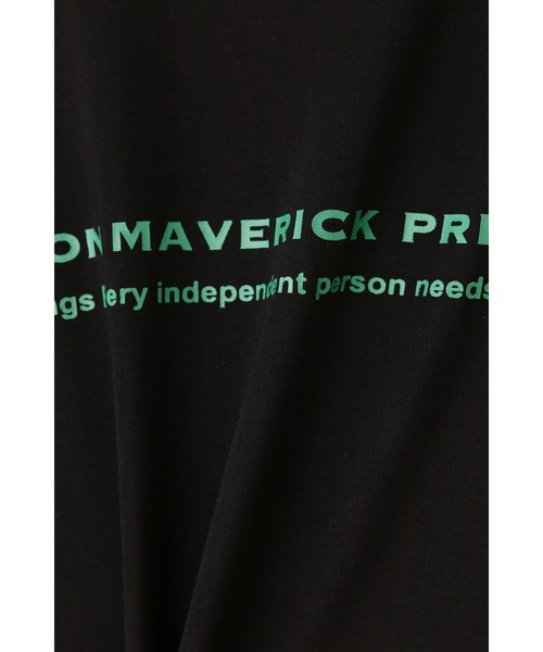 MAISON MAVERICK PRESENTS（メゾンマベリックプレゼンツ）の「(MAISON MAVERICK PRESENTS)Tシャツ（Tシャツ/カットソー・レディース・ブラック・FREE）」の13枚目の写真