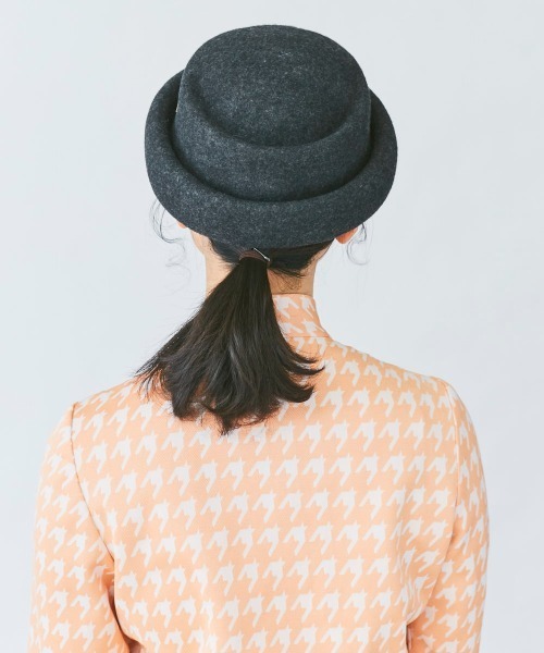 kaorinomori(カオリノモリ)の「カオリノモリ モーリエトーク(ハット・レディース・グリーン/ライトベージュ/ブラウン/ダークグレー・M/57.5cm)」の18枚目の写真