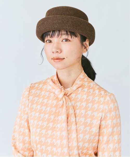kaorinomori(カオリノモリ)の「カオリノモリ モーリエトーク(ハット・レディース・グリーン/ライトベージュ/ブラウン/ダークグレー・M/57.5cm)」の17枚目の写真