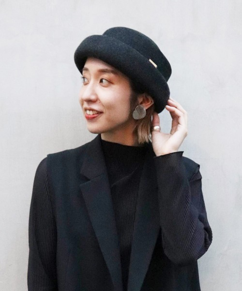 kaorinomori(カオリノモリ)の「カオリノモリ モーリエトーク(ハット・レディース・グリーン/ライトベージュ/ブラウン/ダークグレー・M/57.5cm)」の20枚目の写真